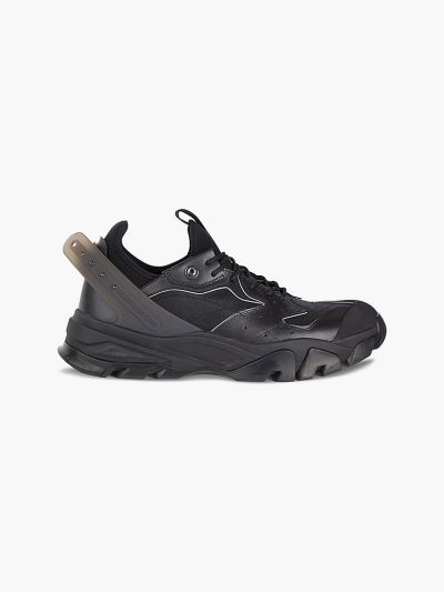 Calvin Klein Cipők HU165092 | Calvin Klein Bőr Chunky Férfi Sportcipő Fekete